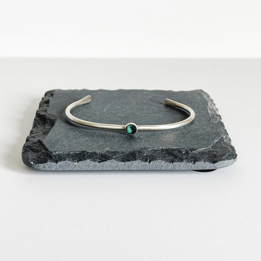 Mini turquoise cuff bracelet
