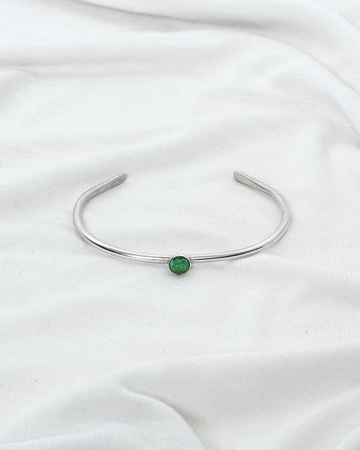 Mini turquoise cuff bracelet