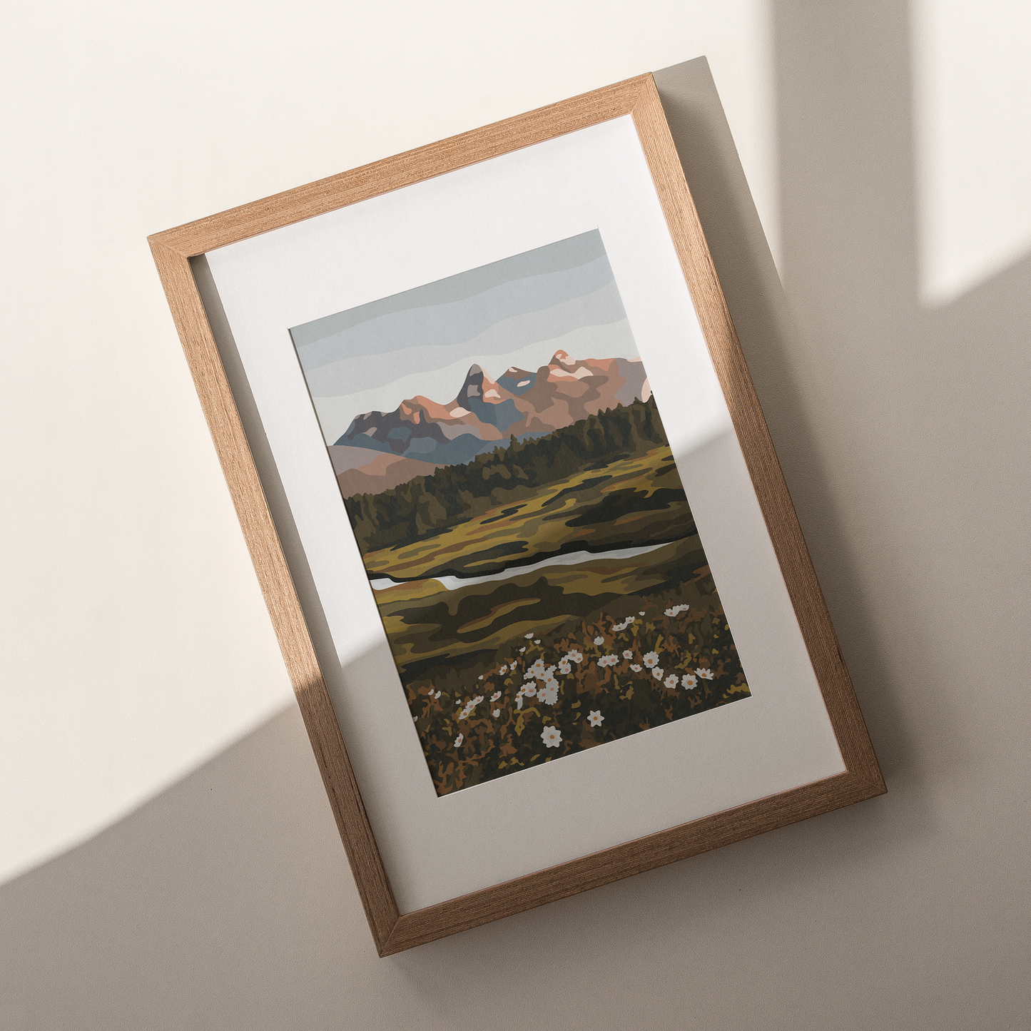 Teton meadows print