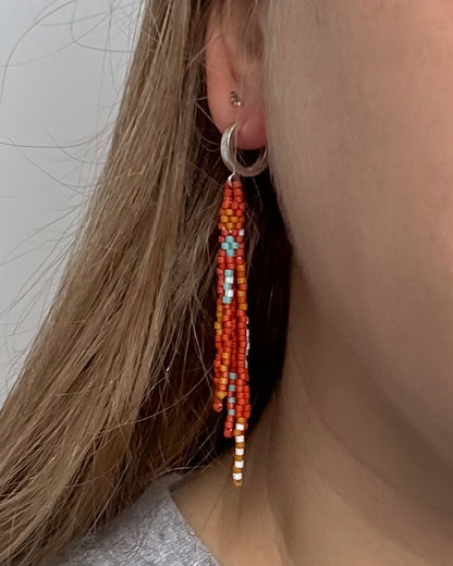 Cascade Mini fringe earrings